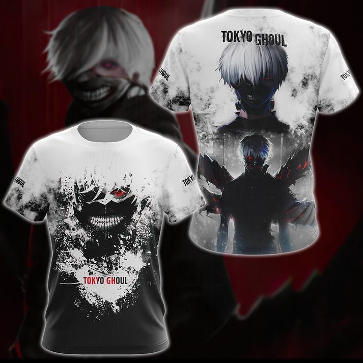 Tokyo Ghoul Anime Anime Manga 3D All Over Printed T-shirt