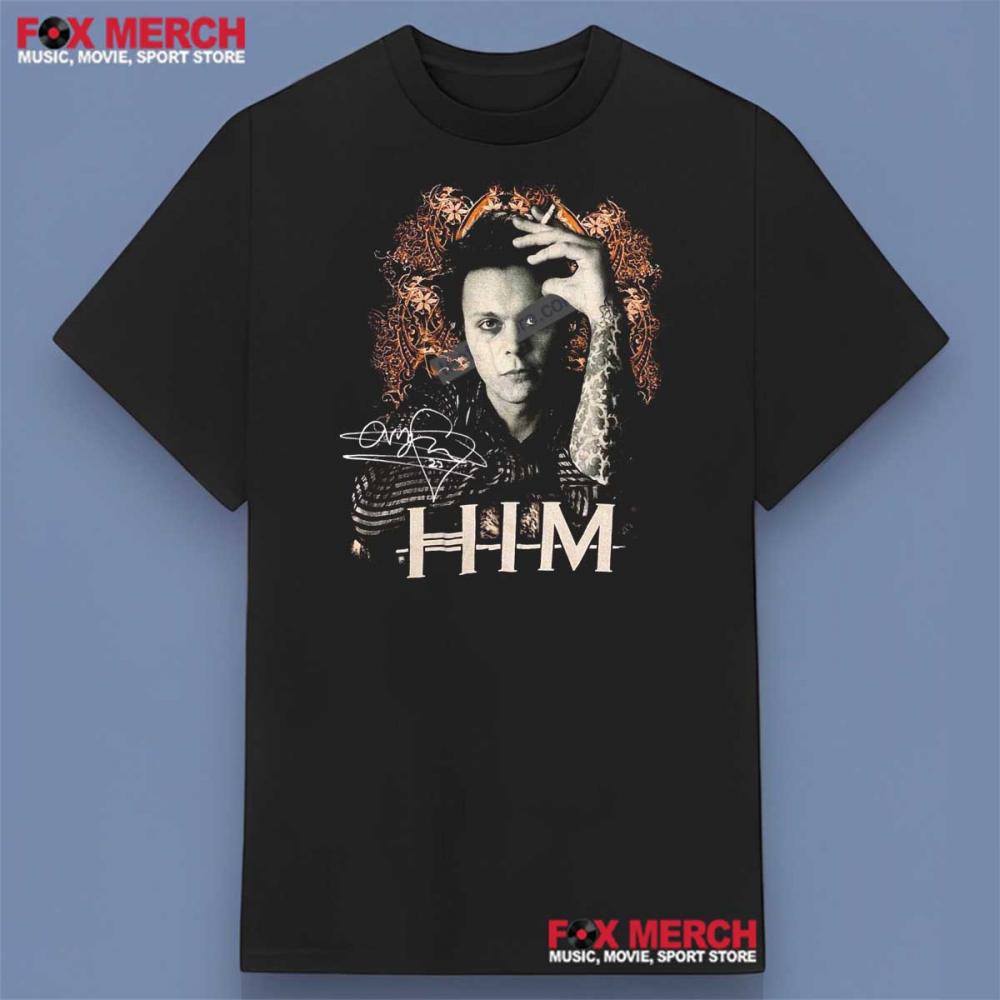Ville Valo Him Band Signature T-Shirt