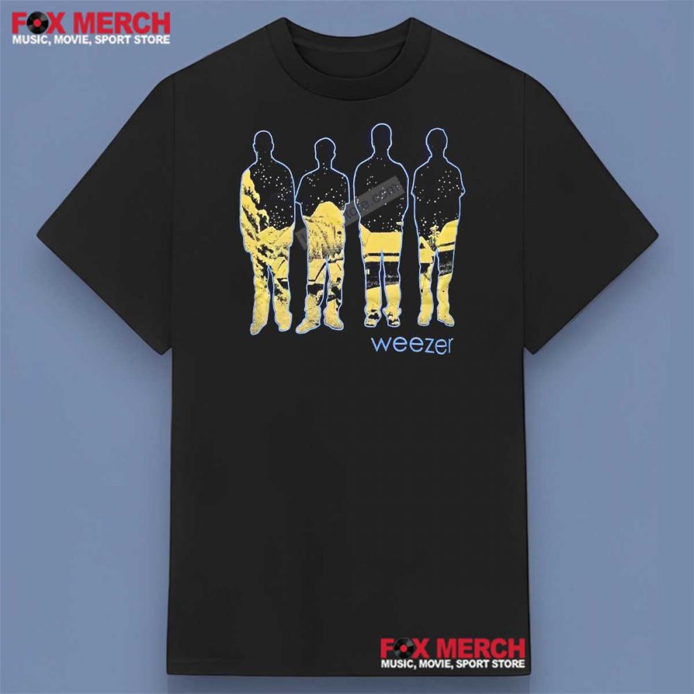 Weezer American Rock Band Shirt