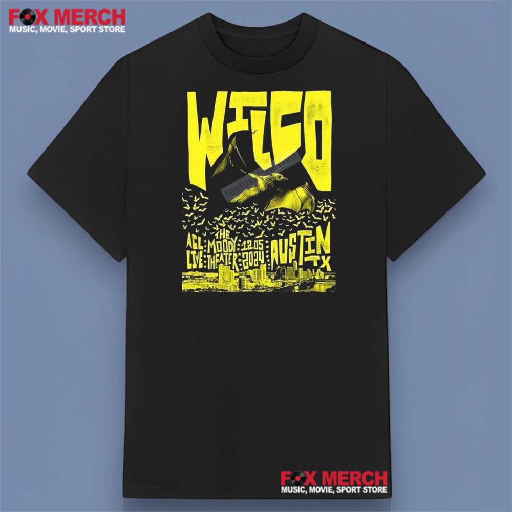 Wilco Band Live In Concert Tour 2024 Shirt