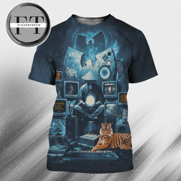 Wu Tang Clan At Nationwide Arena In Columbus OH On July 9 2025 All Over Print Shirt