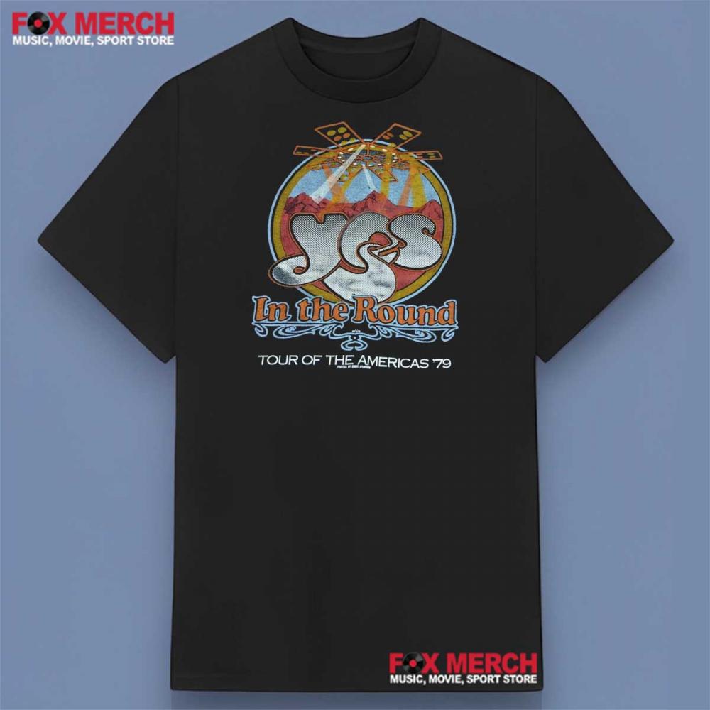 Yes Band In The Round Tour 1979 Shirt