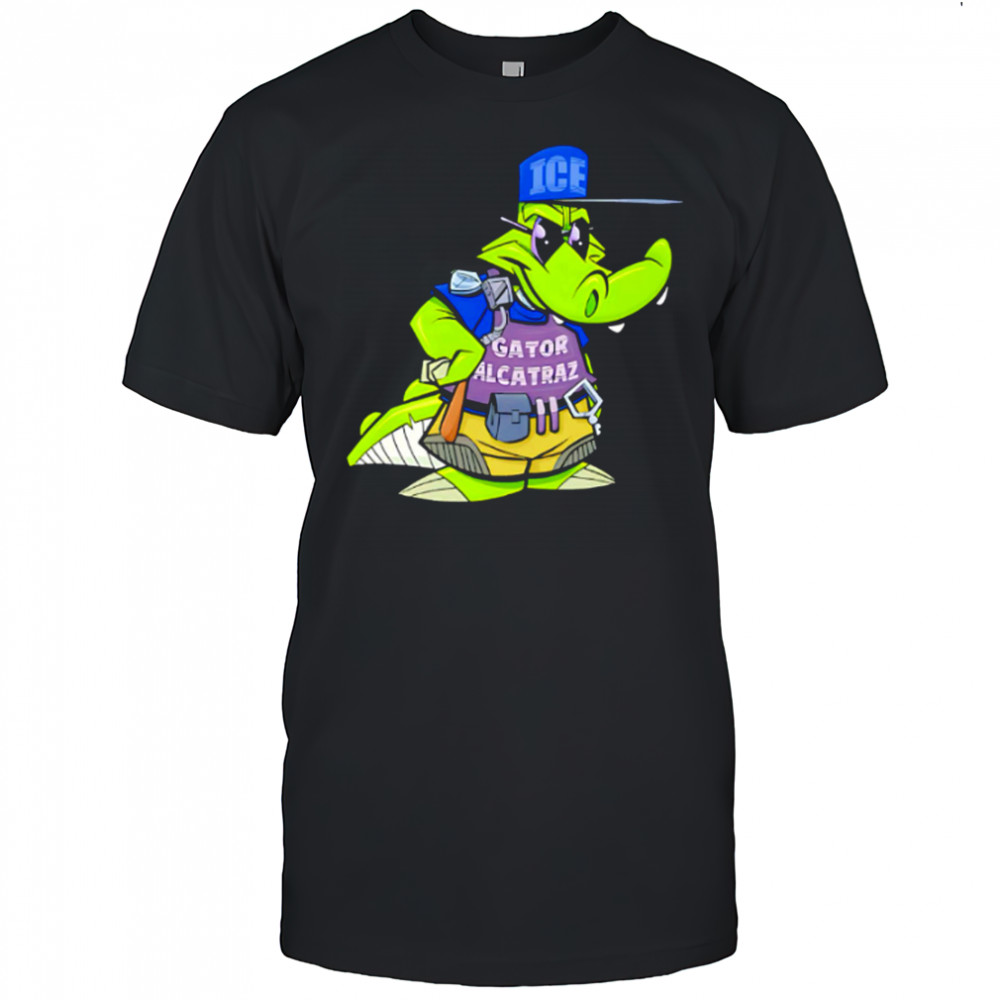 Alligator Alcatraz Ice Detective Gator shirt