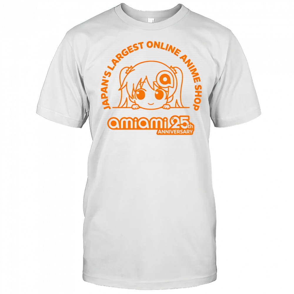 AmiAmi World Tour 25th anniversary shirt