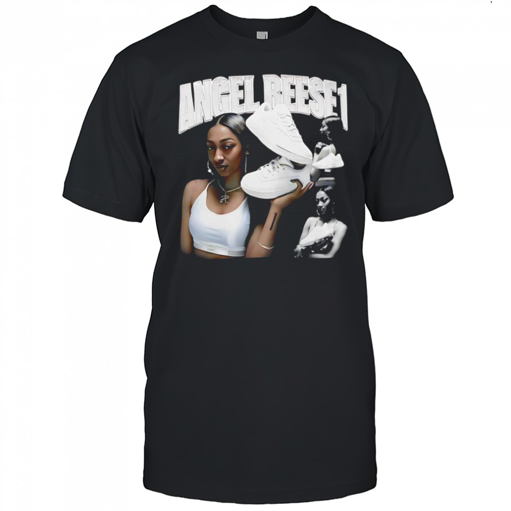 Angel Reese 1 Shoe shirt