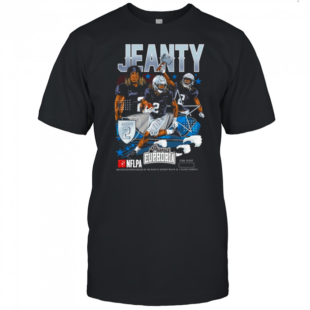 Ashton Jeanty NFLPA Planet Euphoria T-shirt