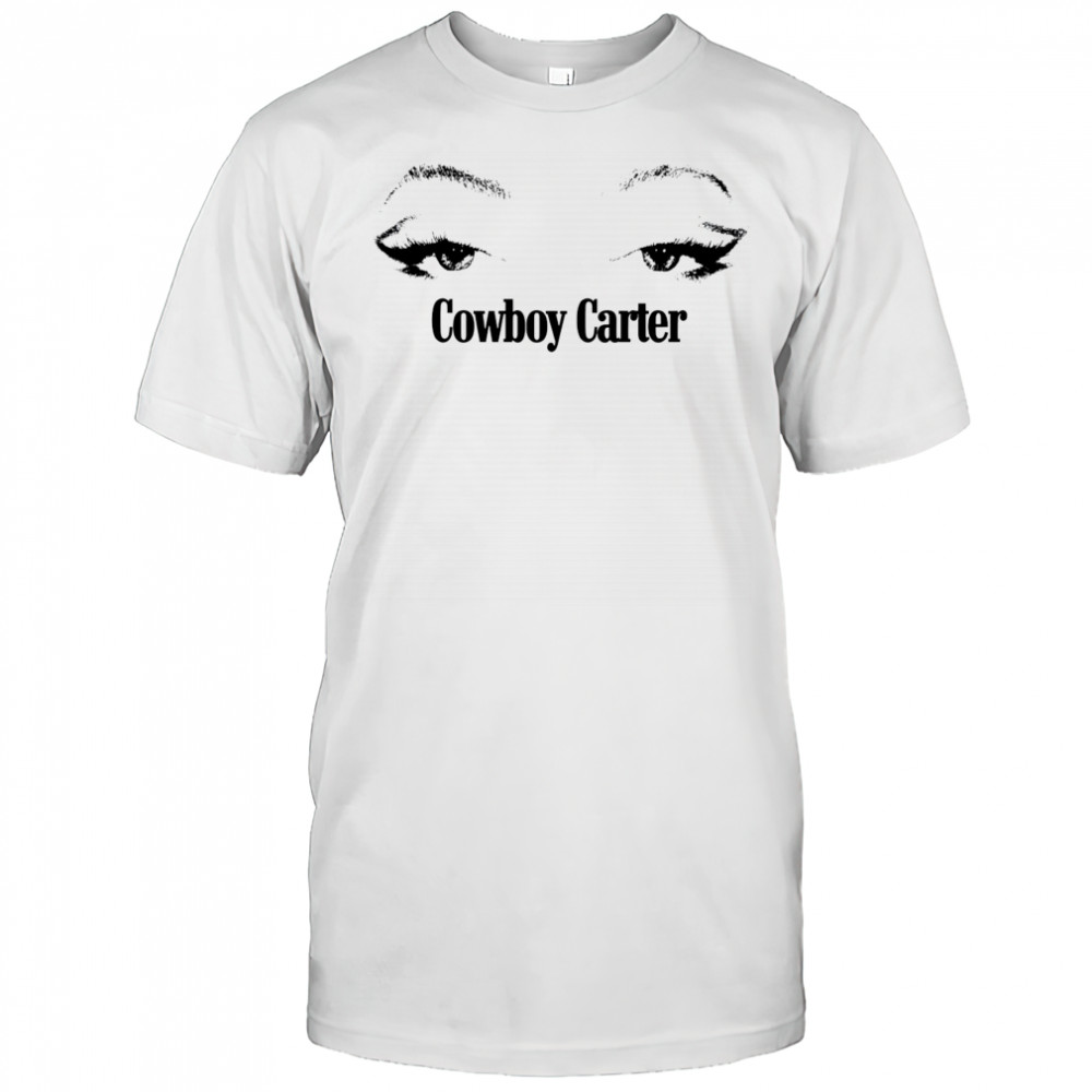 Beyonce Cowboy Carter eyes shirt