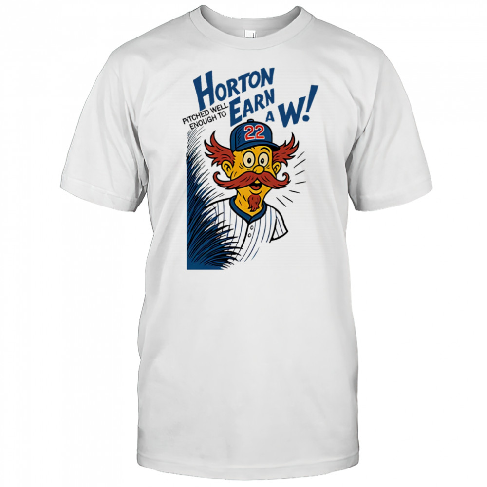 Cade Horton Pitched well enough to earn a W Chicago Cubs shirt