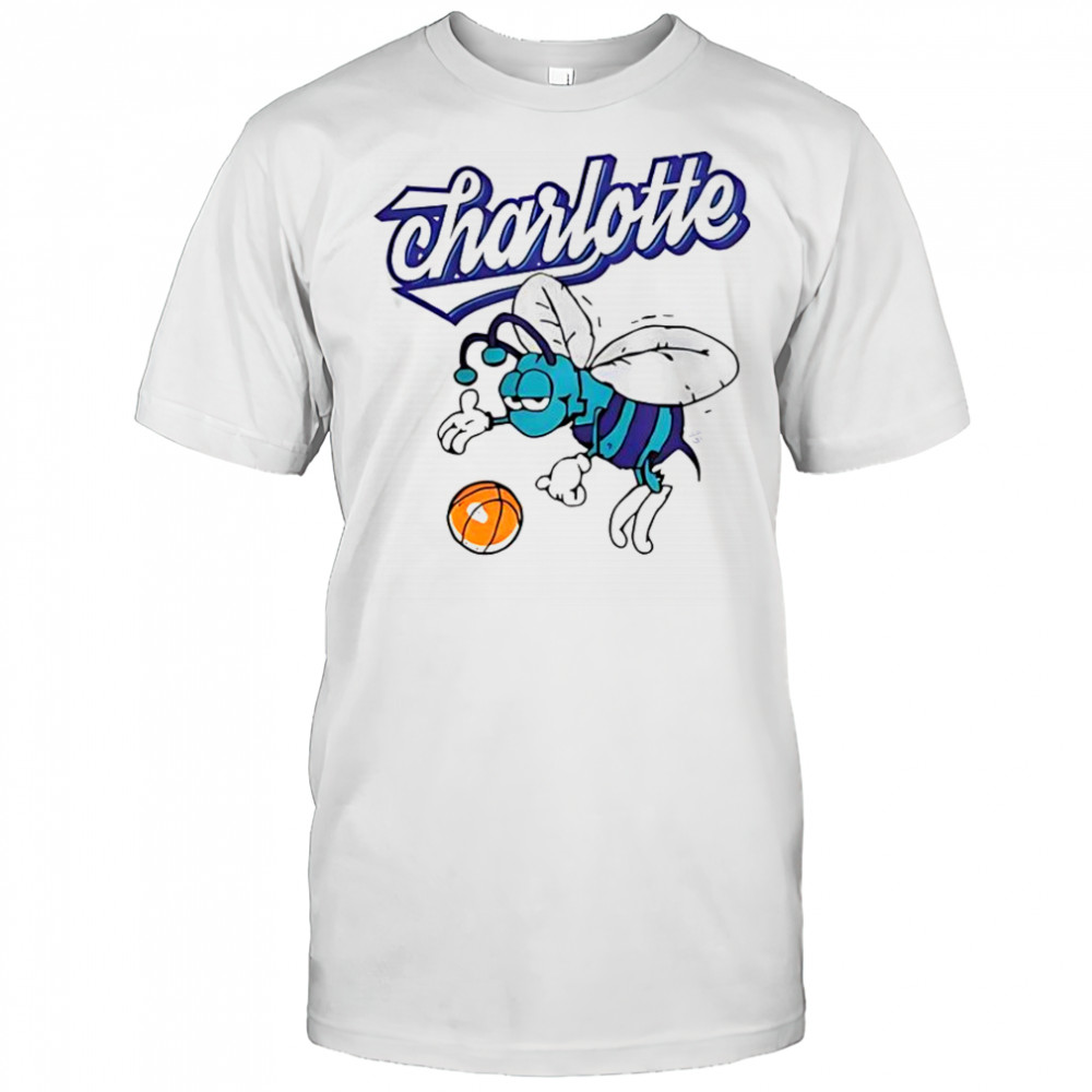 Charlotte Hornets Basketball Logo T-Shirt