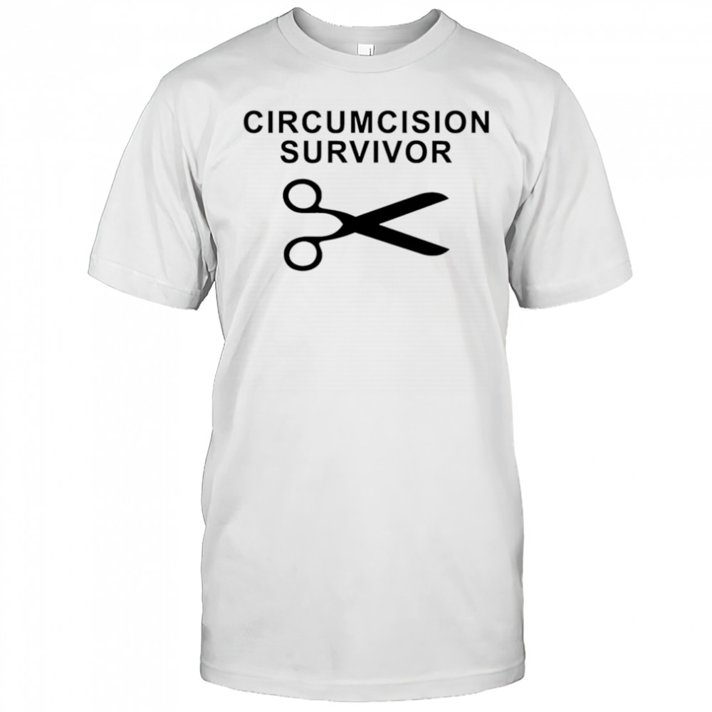 Circumcision Survivor scissors shirt