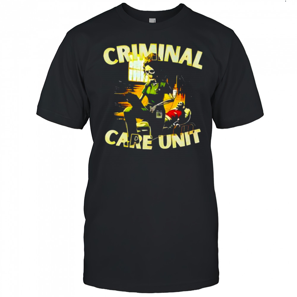 Criminal care unit pattern shirt