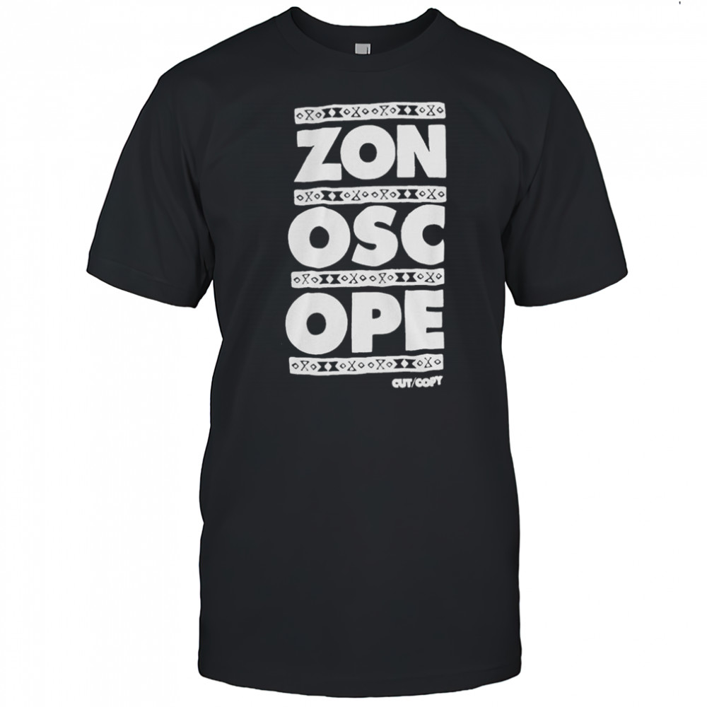 Cut Copy Zon-Osc-Ope T-shirt