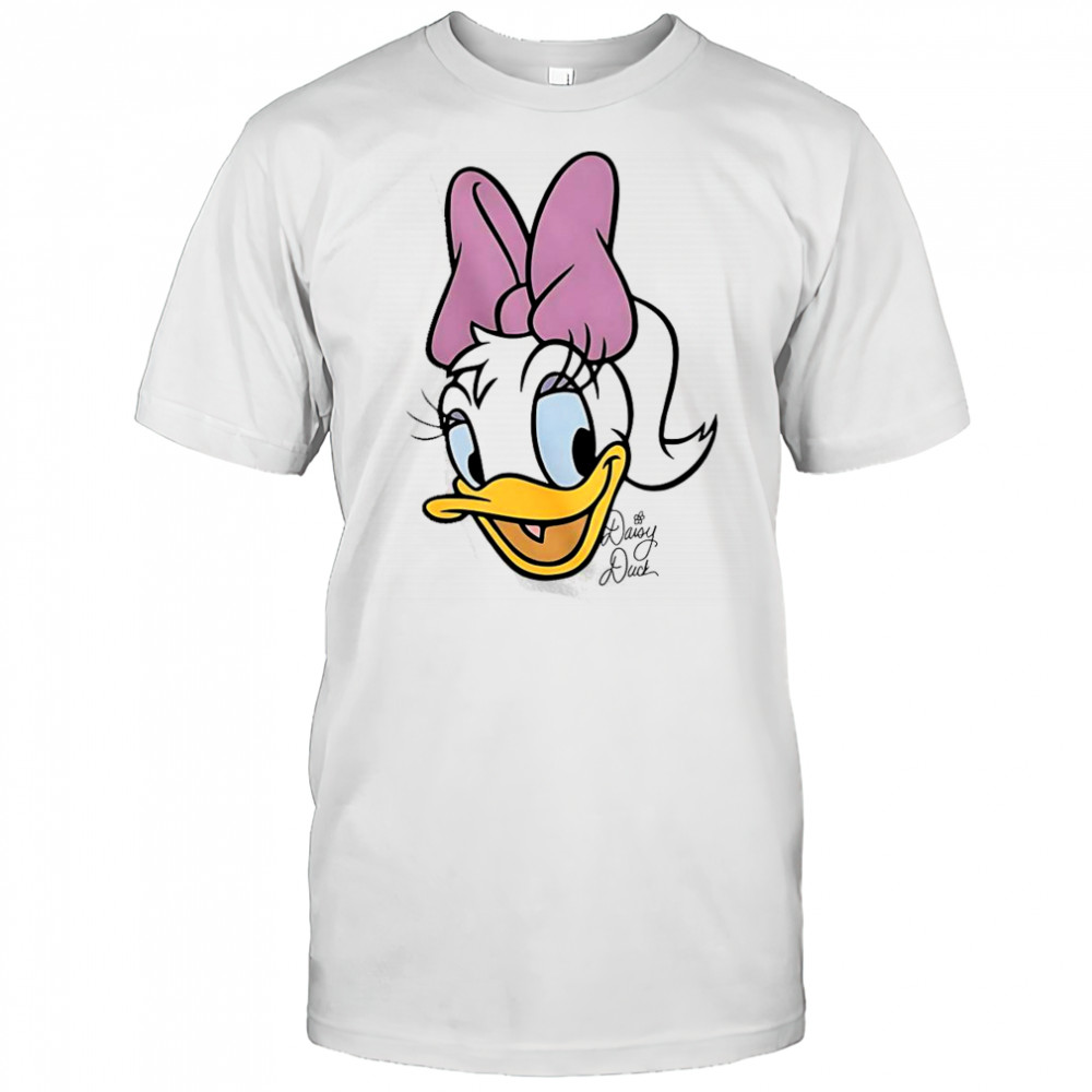 Daisy Duck Disney Big Face T-Shirt