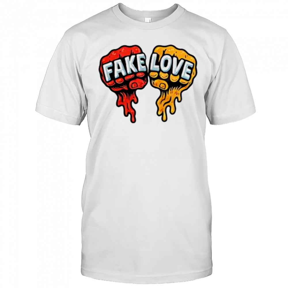 Fake Love hands shirt
