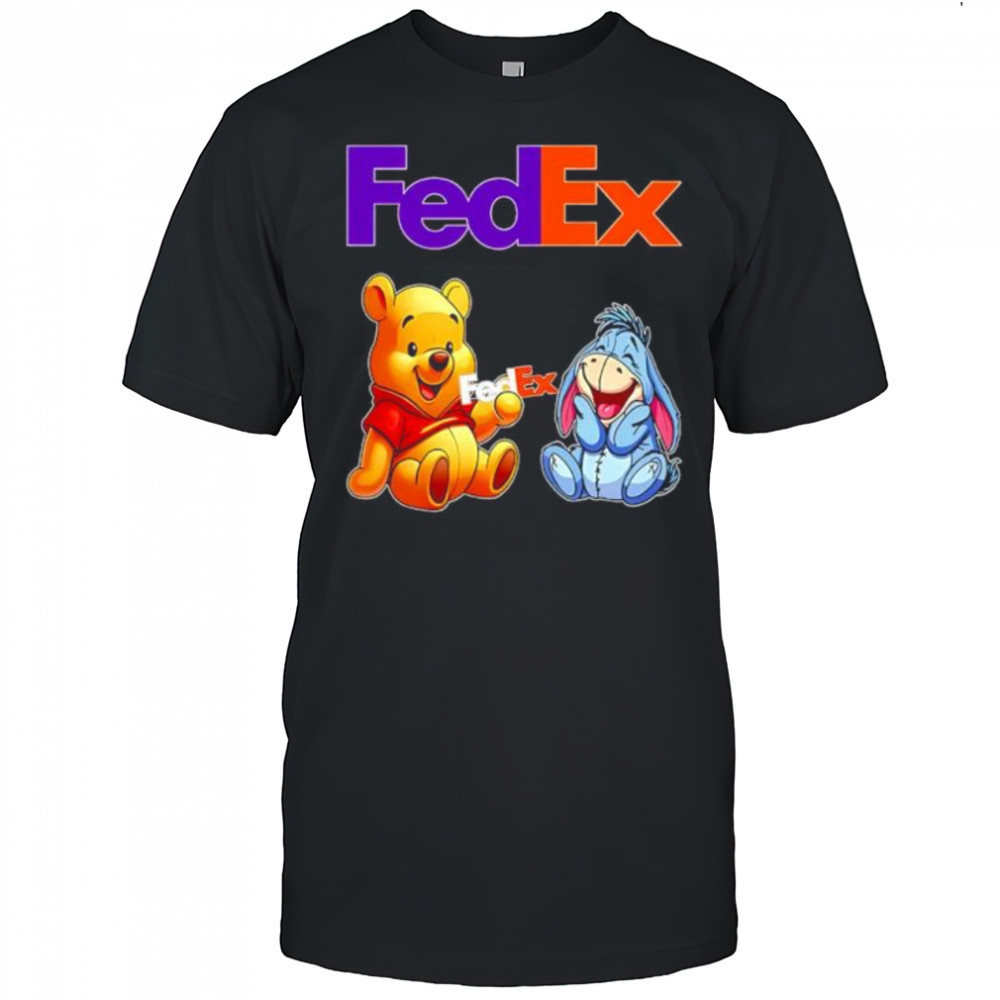 FEDEX Pooh and Eeyore shirt