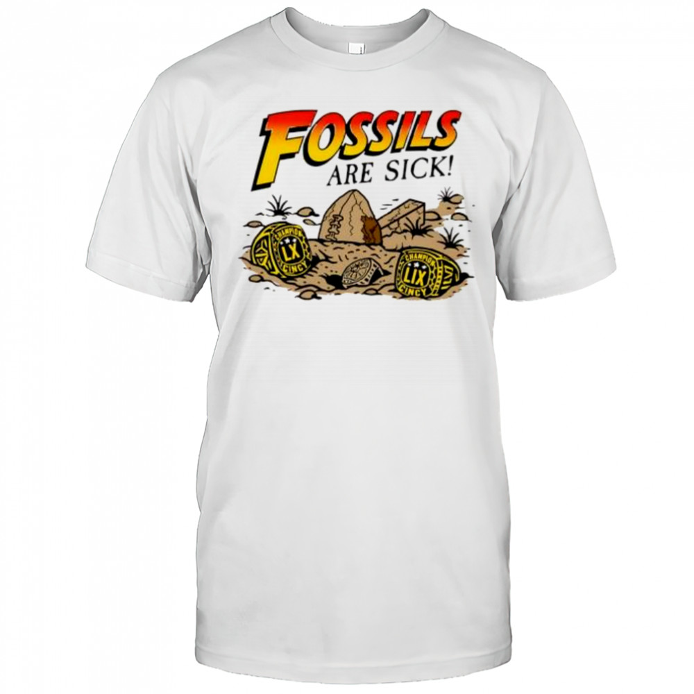 Fossils Are Sick Rings shirt