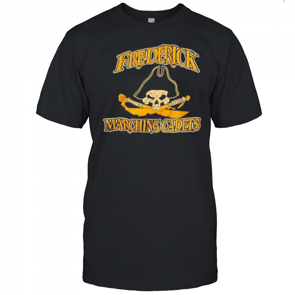 Frederick marching cadets pirate logo shirt