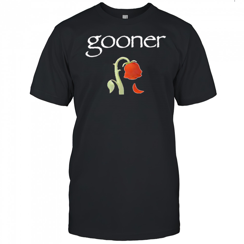 Gooner rose shirt