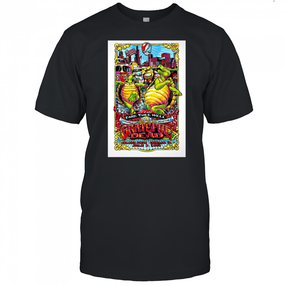 Grateful Dead July 3 2025 Soldier Field Chicago IL Posters T-Shirt