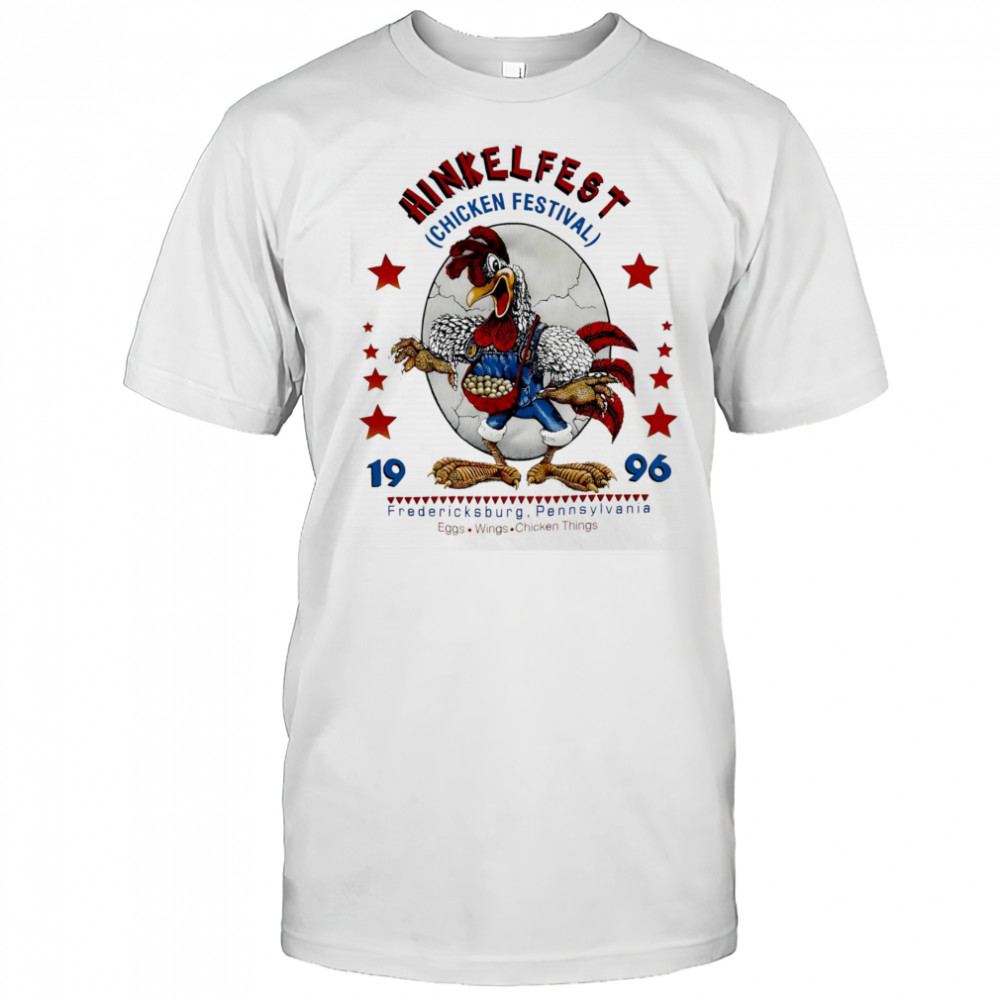 Hinkelfest Chicken Festival 1996 Animal Pullover shirt