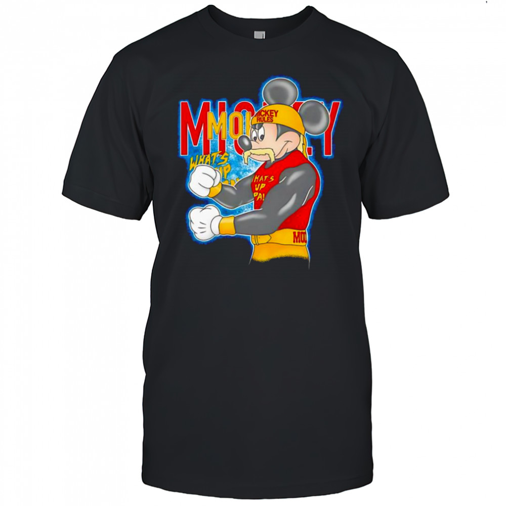Hulk Hogan Mickey what’s up shirt