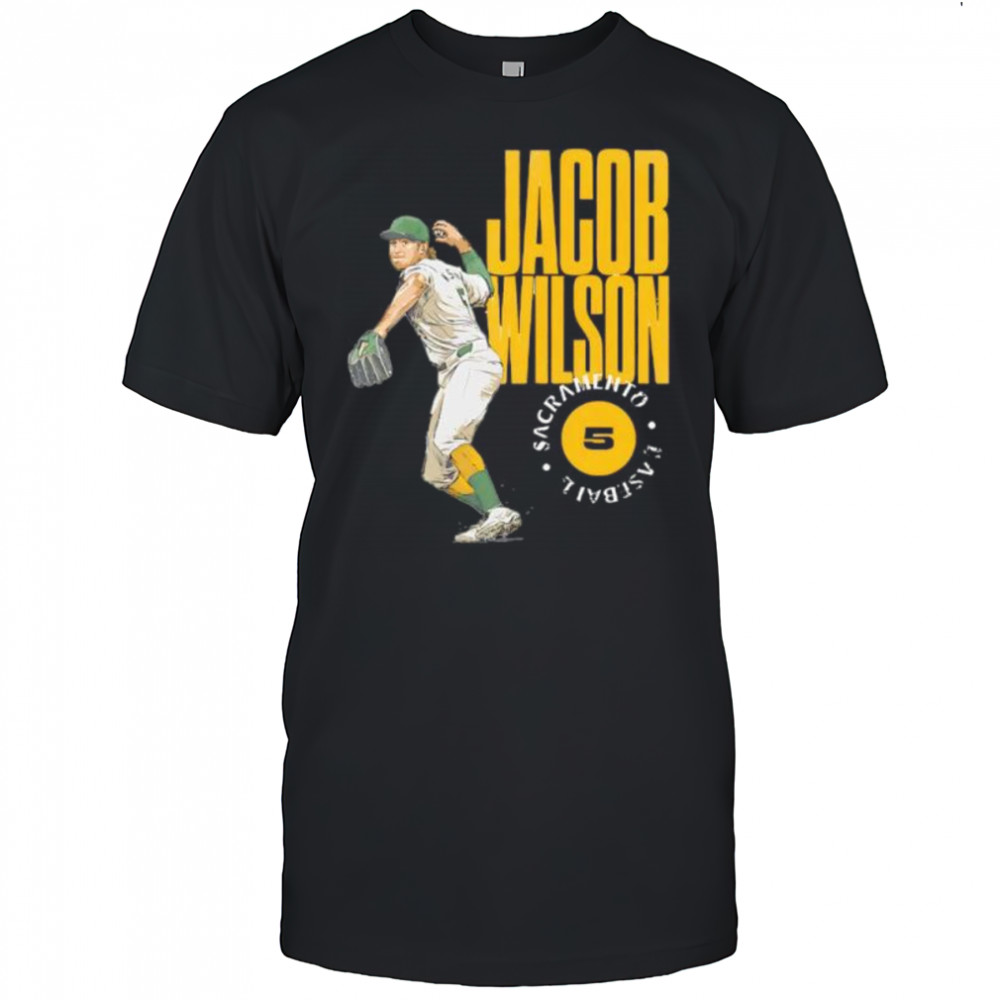 Jacob Wilson Sacramento Stamp baseball shirt