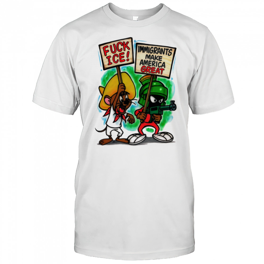 Jerry and Marvin Fuck ice immigrants make America great shirt