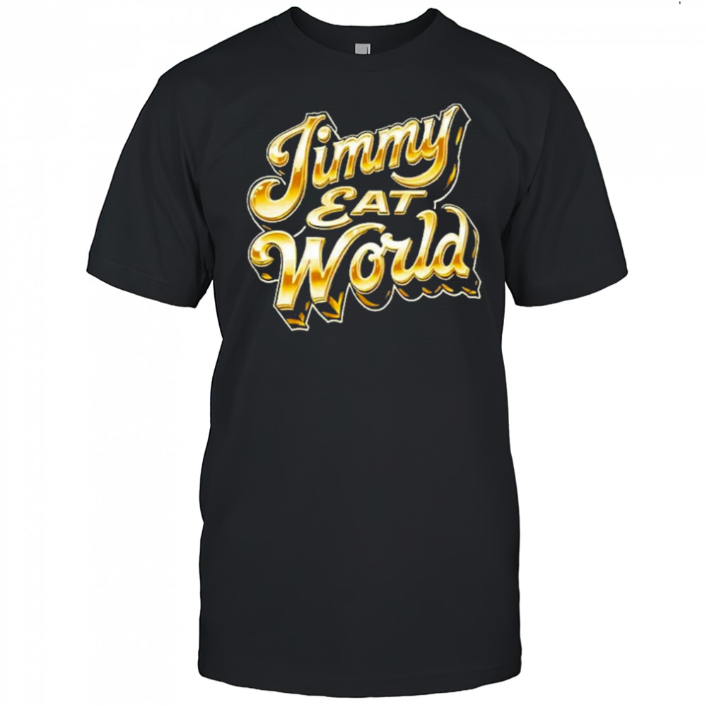 Jimmy Eat World Chrome Logo T-Shirt
