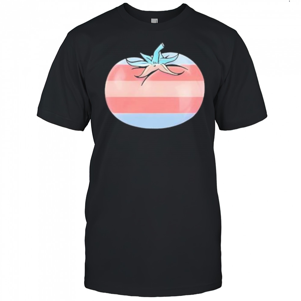 Joe pera tomato trans pride shirt