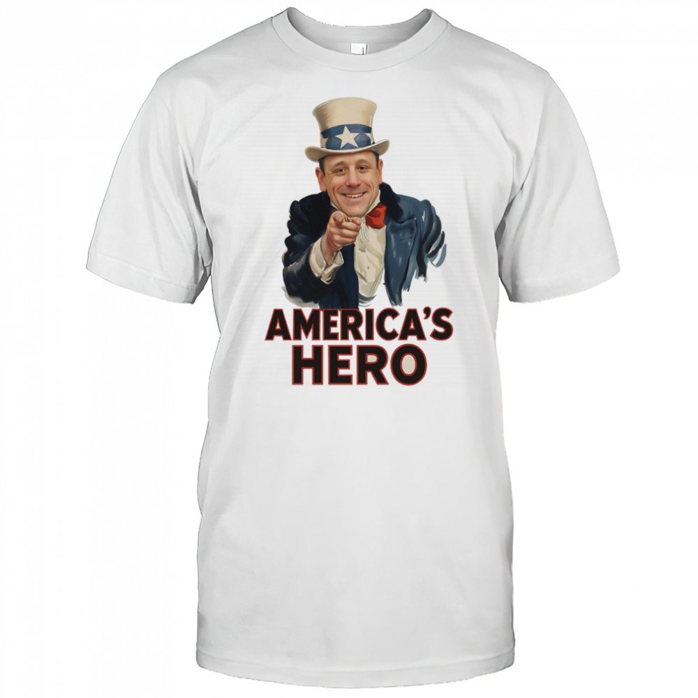 Joey Chestnut America’s hero shirt