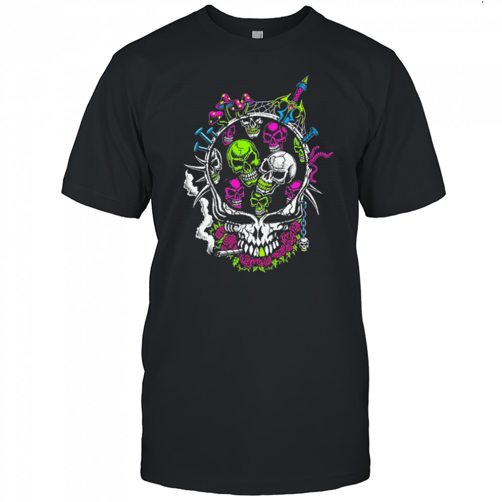 Josh Freydkis Skeleton Factory Skull T-shirt