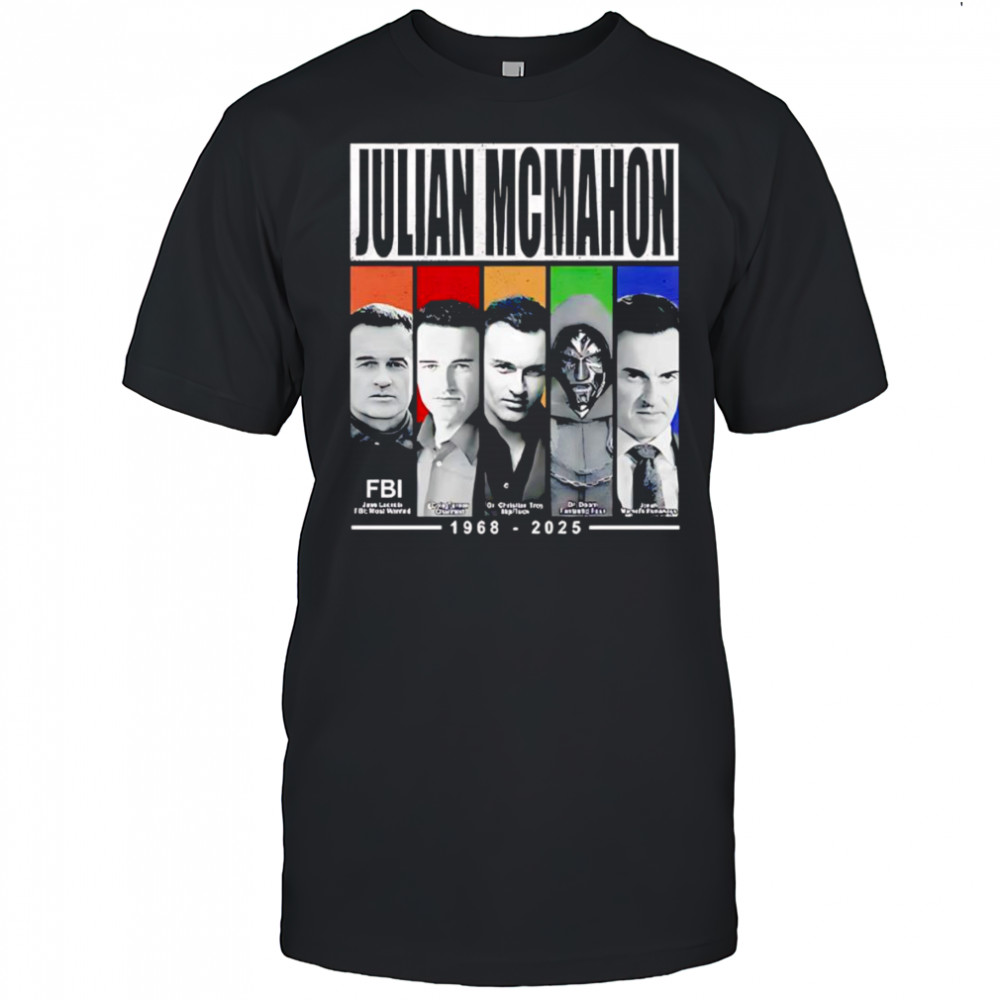 Julian Mcmahon 1968 2025 shirt