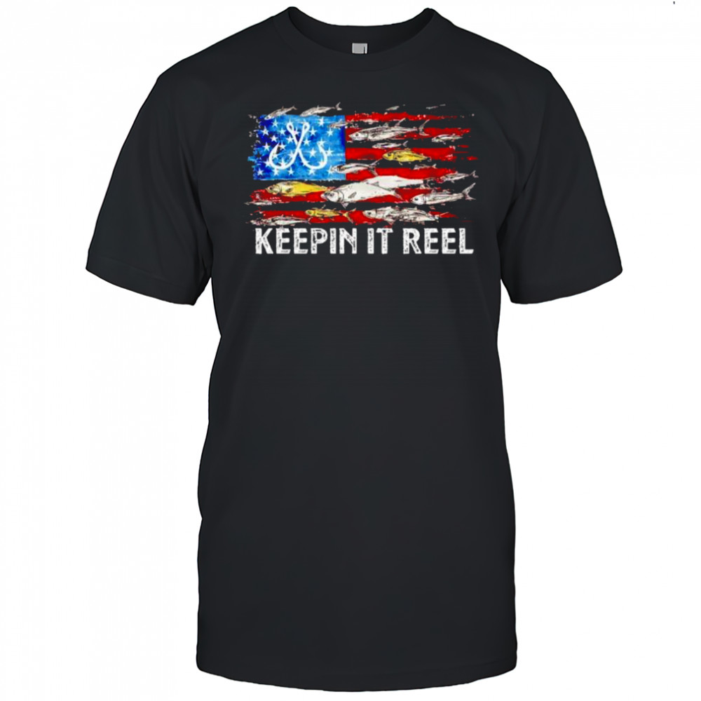 Keepin it Reel American Fish shirt