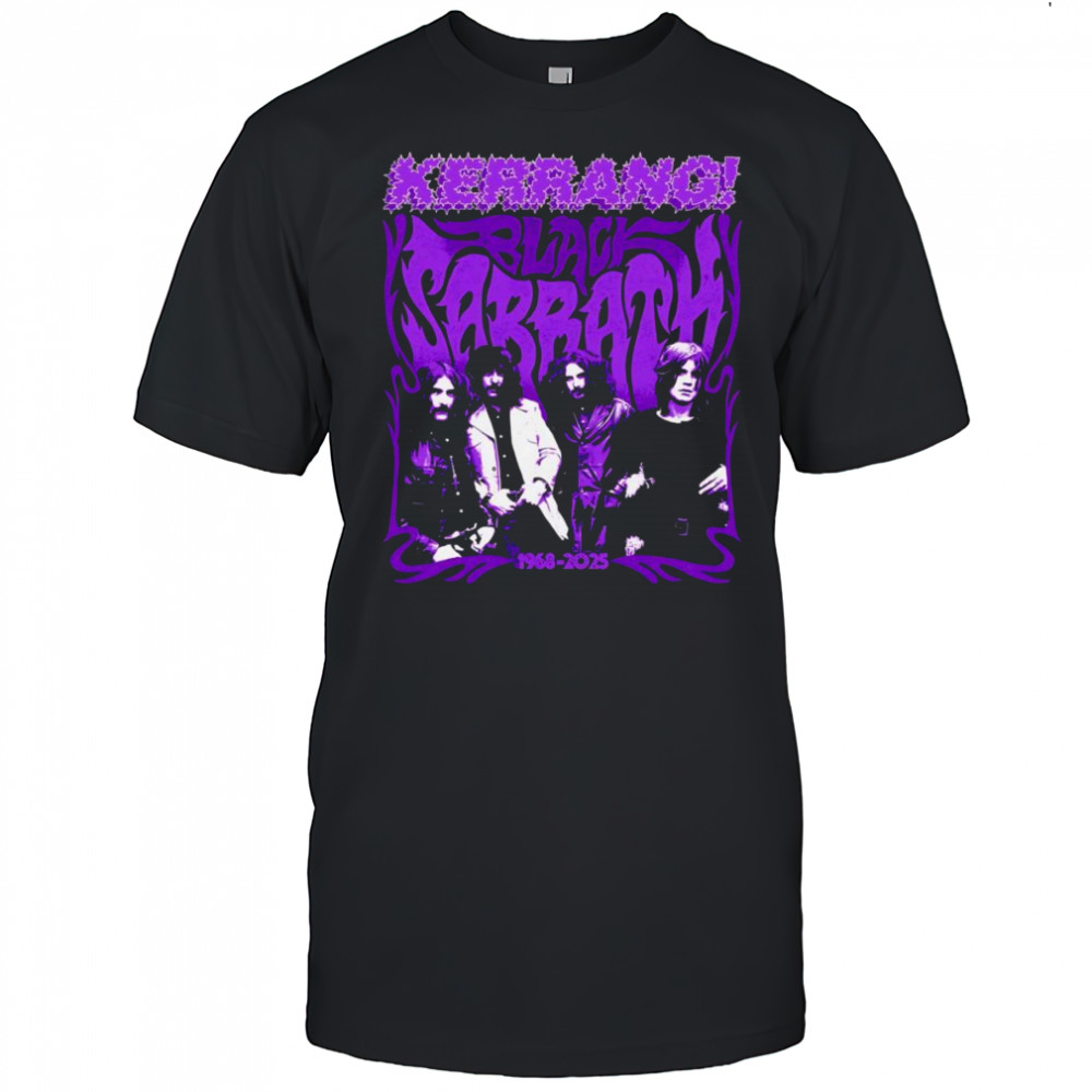 Kerrang Sabbath 1968 2025 shirt