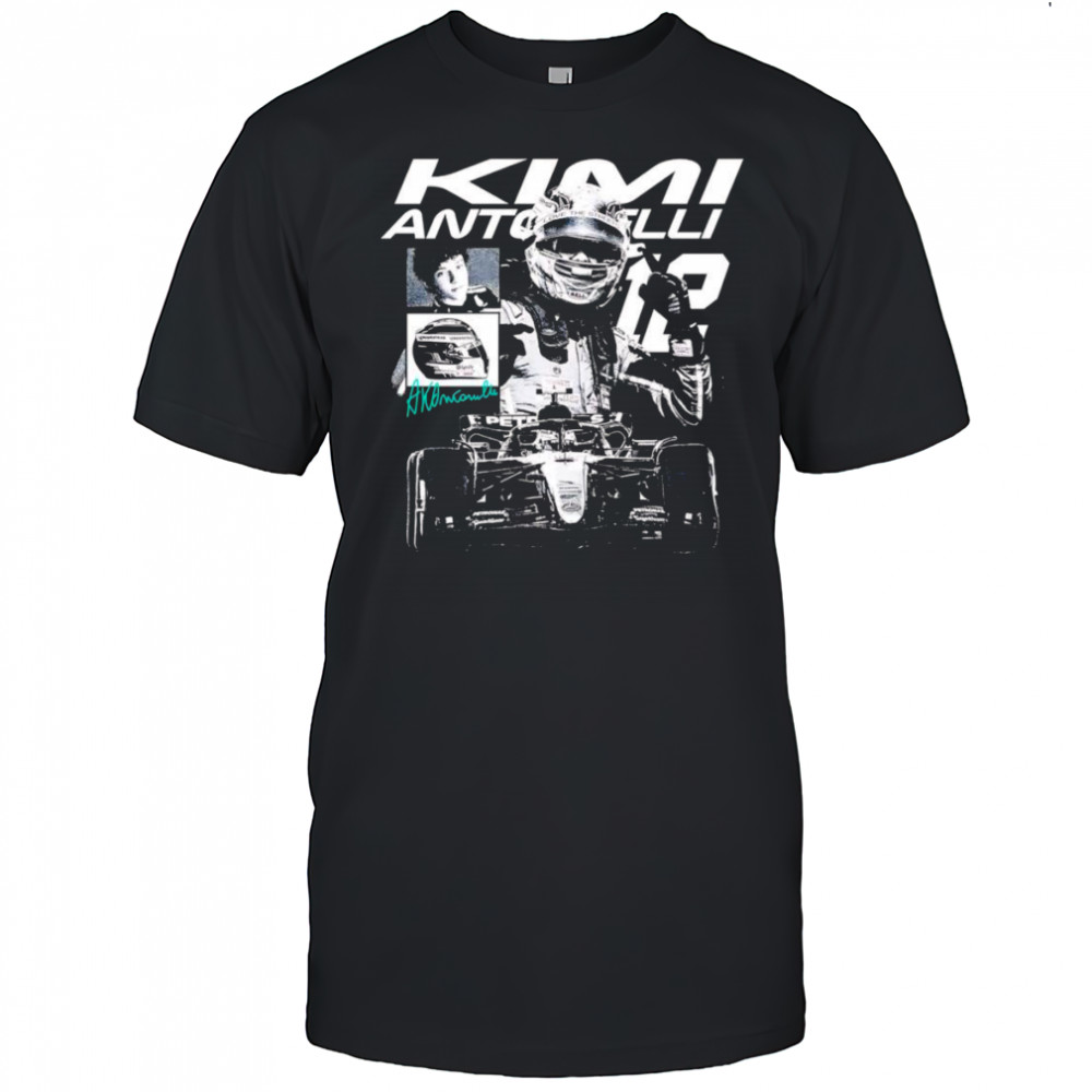 Kimi Antonelli signature graphic shirt