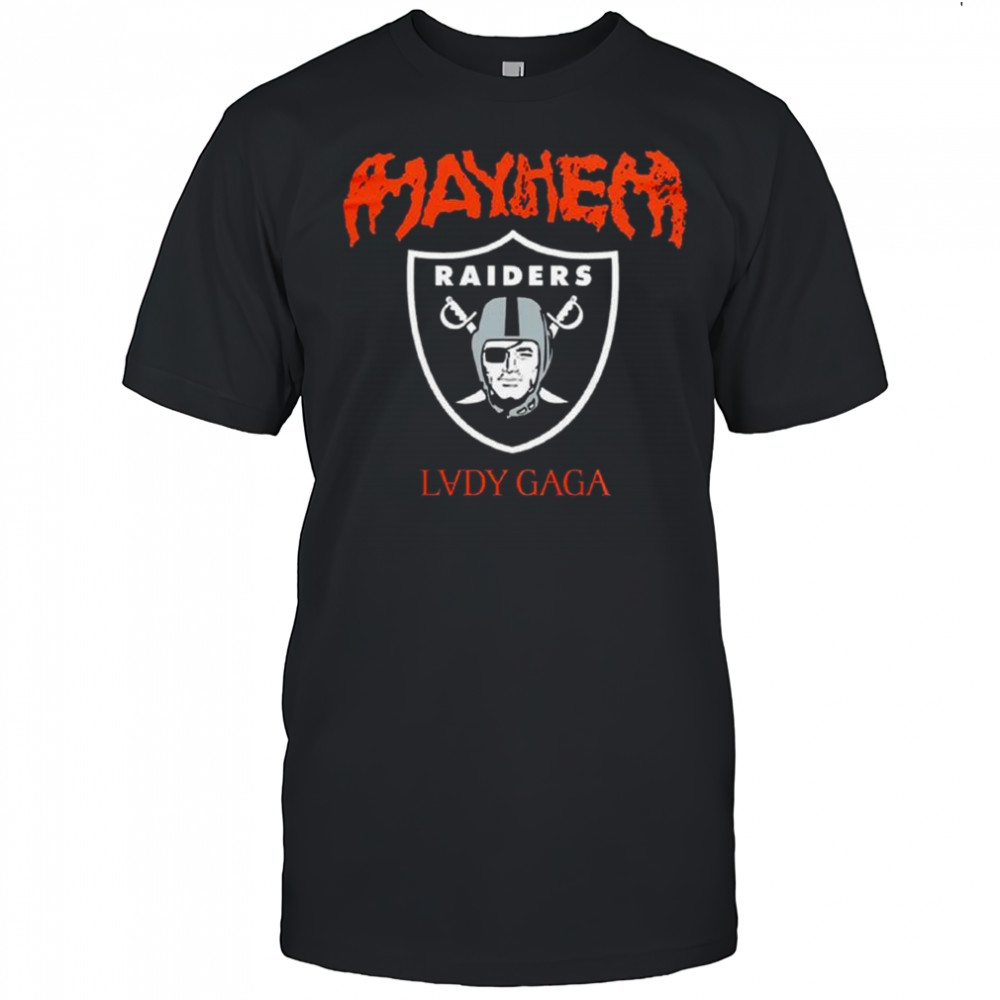 Lady Gaga Las Vegas Raiders The Mayhem Ball Tour 2025 Shirt