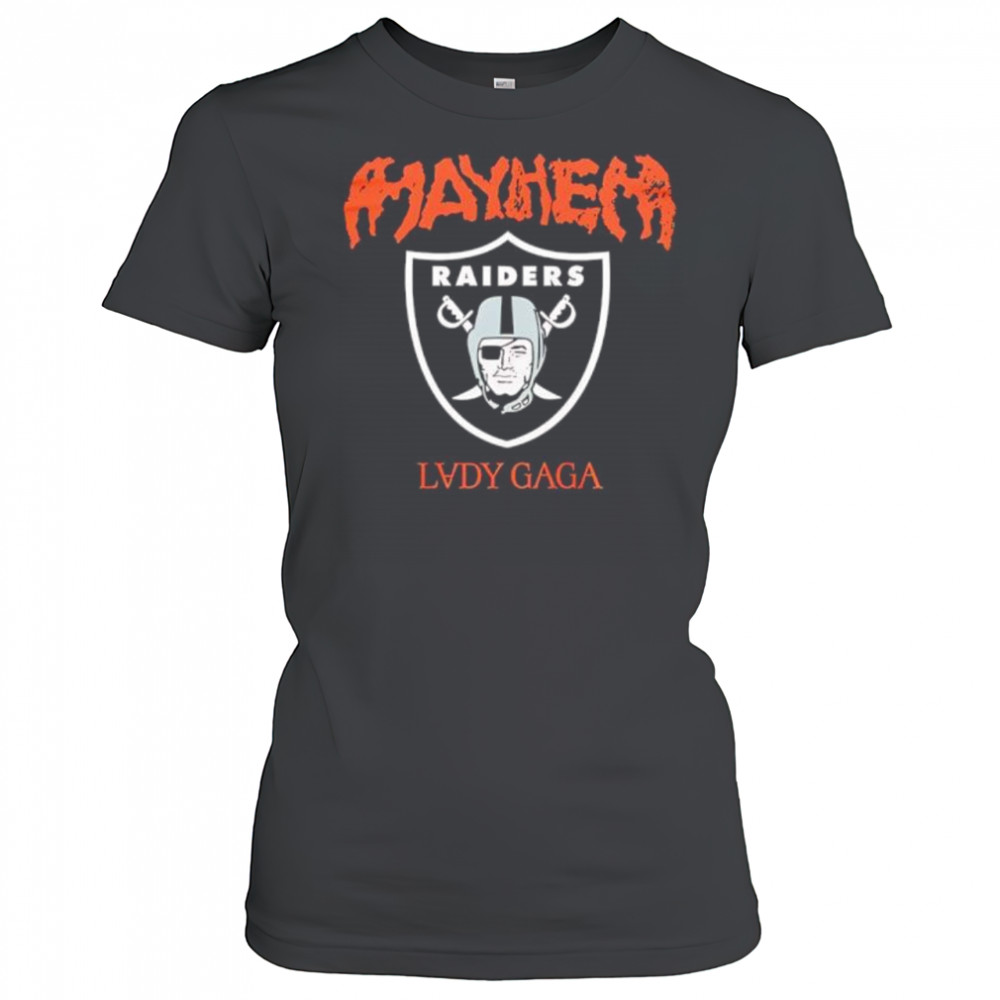 Lady gaga las vegas raiders the mayhem ball tour 2025 shirt