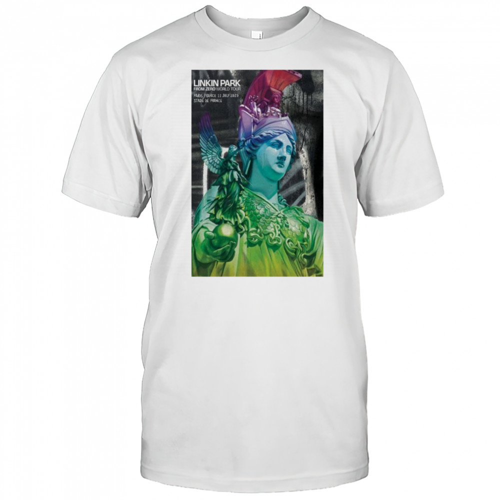 Linkin Park Paris France 11 July 2025 Poster shirt