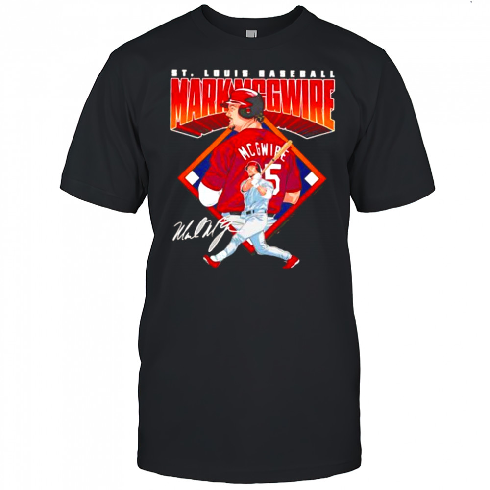 Mark mcgwire st. louis baseball diamond shirt