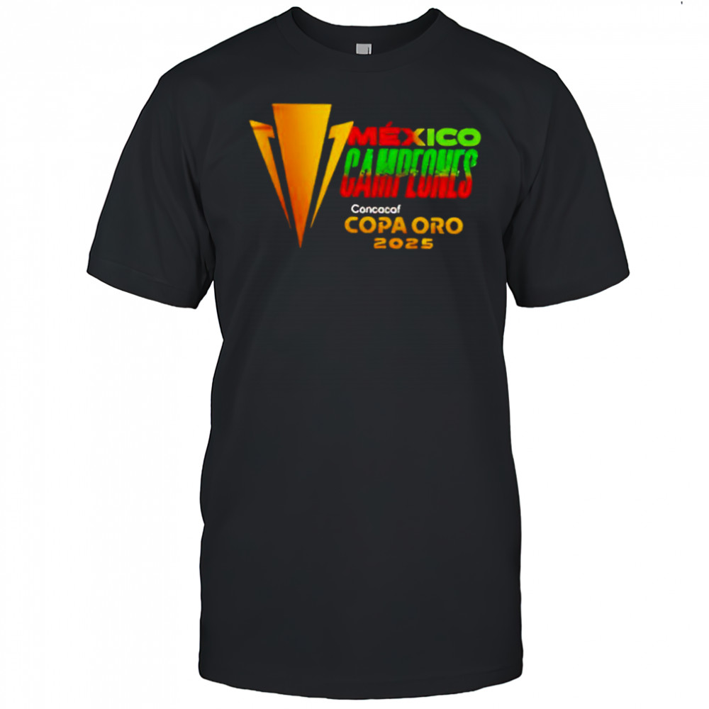 Mexico campeones concacaf copa oro 2025 limited shirt