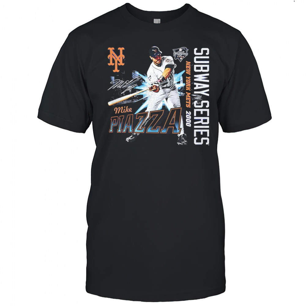 Mike Piazza New York Mets 2000 Subway Series 25th Anniversary shirt