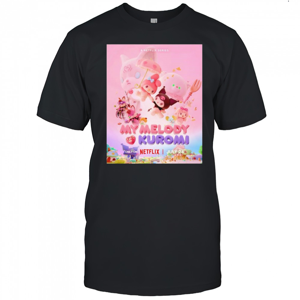 My melody Kuromi poster shirt