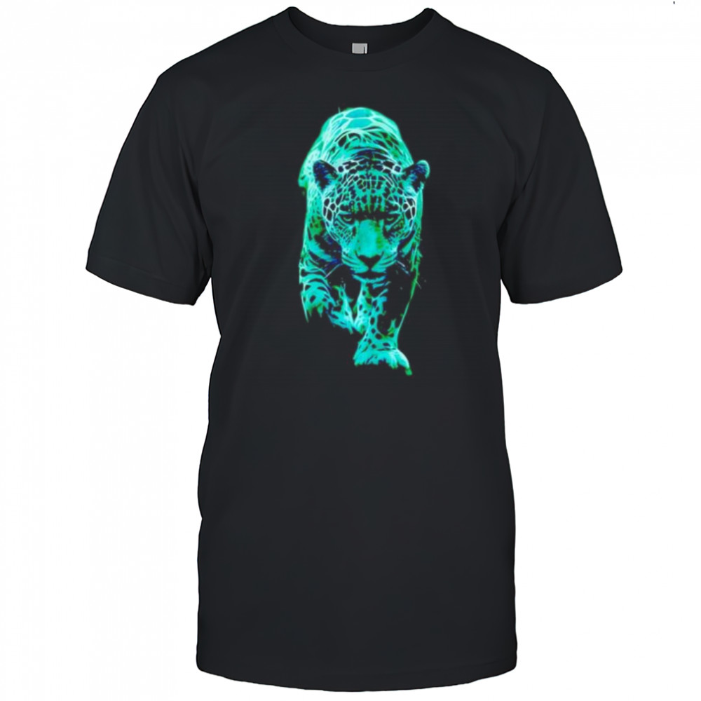 Neon Jaguar in Motion shirt