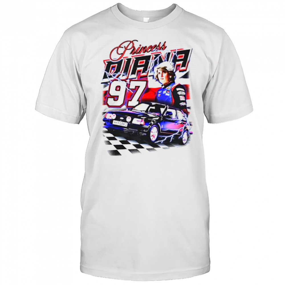 Notsafeforwear Store Merch Princess Diana Racing shirt