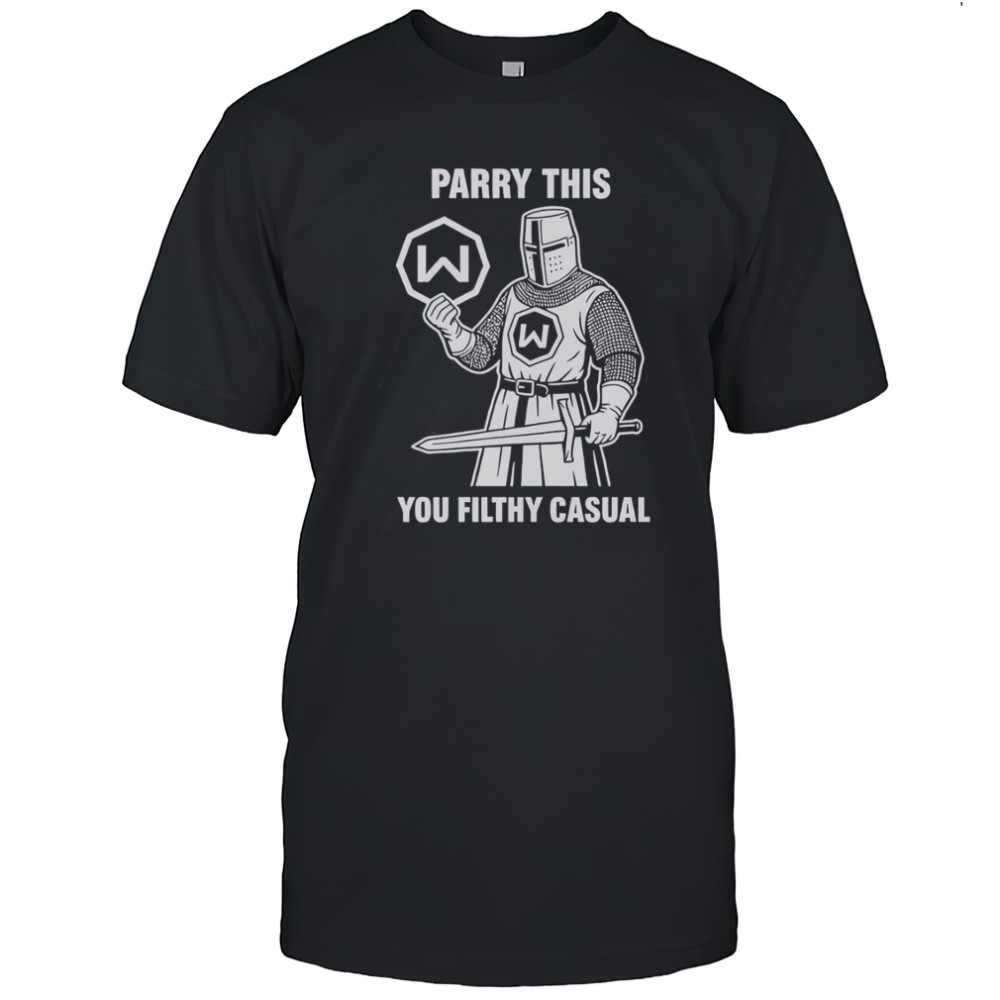 Parry This You Filthy Casual Windscribe Logo T-Shirt