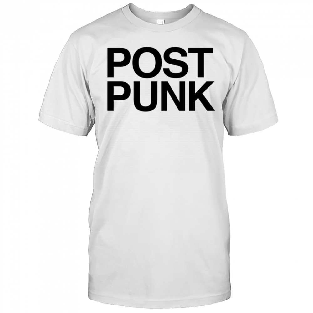 Post punk shirt