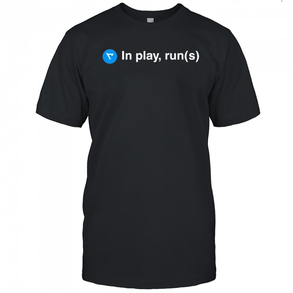 Real Sports In Play Runs T-shirt