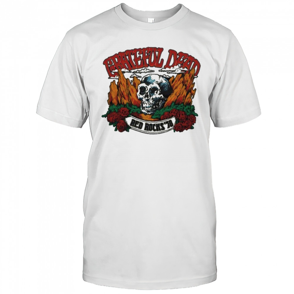 Red Rocks Grateful Dead Skull T-Shirt