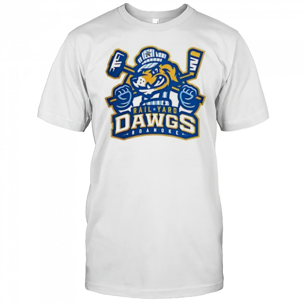 Roanoke Rail Yard Dawgs New Logo 2025 shirt