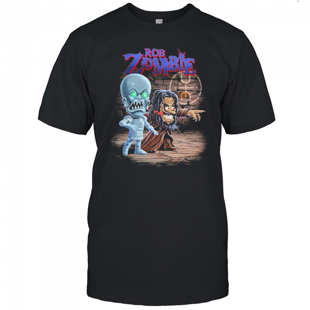Rob Zombie Rob And Robot T-shirt